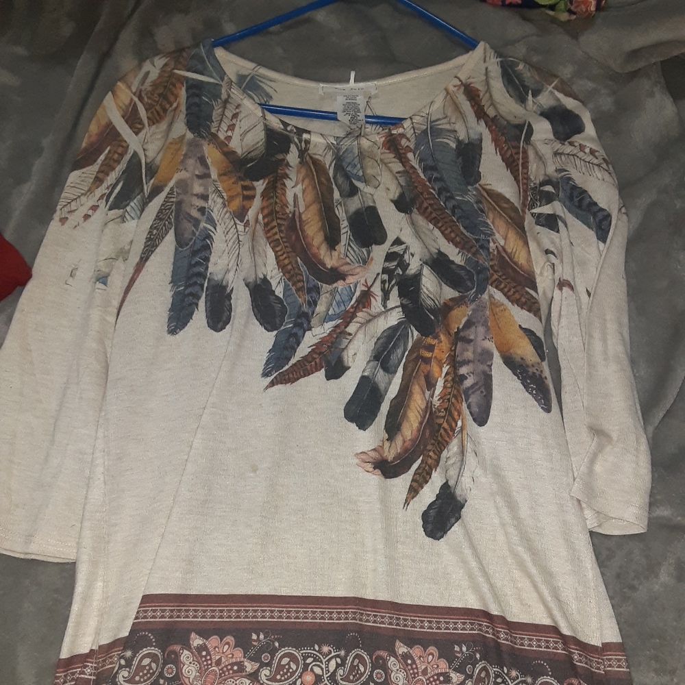 Feather shirt